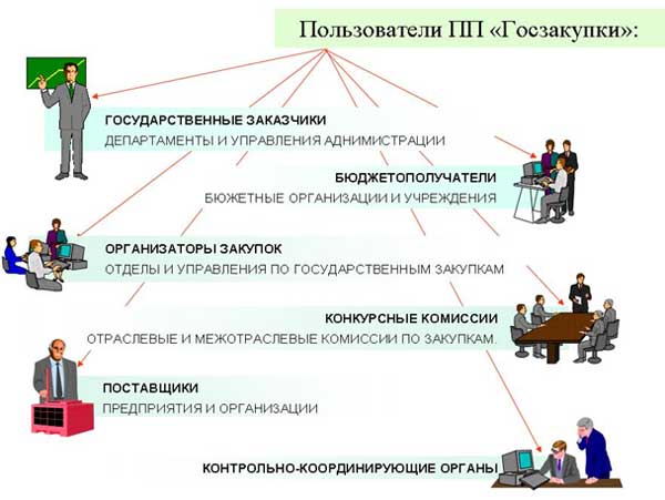 Пользователи системы госзакупок